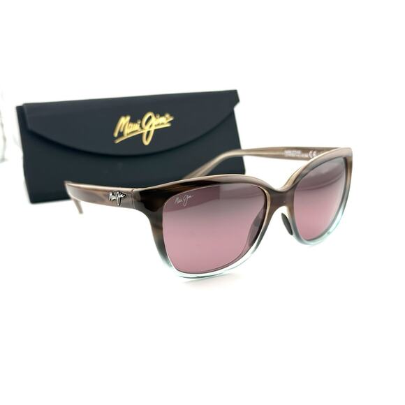 Maui Jim Starfish MJ744-22B | Polarized STG | Brown Fade 56-15 | Made in Italy - Picture 1 of 11